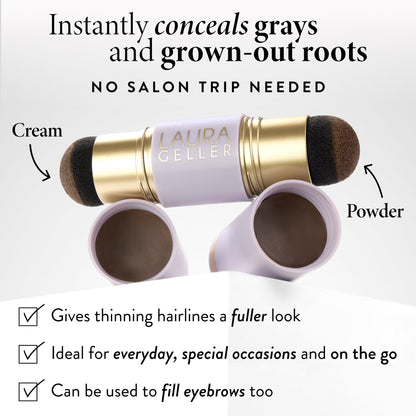 Root Touch Up Hair & Brow Concealing Cream + Powder