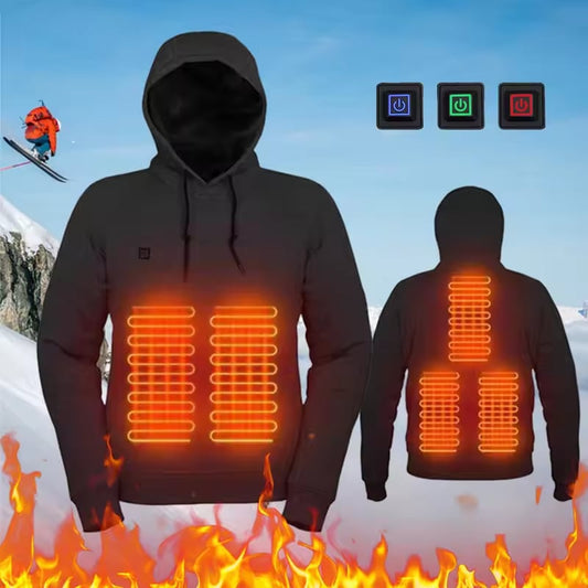 (🎁Last Day 49% OFF)🔥Winter Smart Heated Hoodie