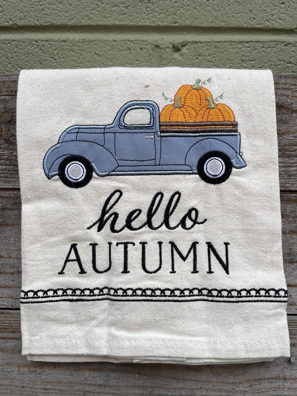 Changing Seasons Reversible Truck Towel