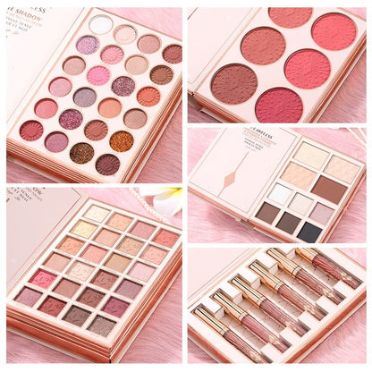 🥳2026 HOT SALE🥳💞50K+ SOLD! 🌸💄 LAST DAY 50% OFF! Magic Makeup Book – eyeshadow, blush, highlighter & lip gloss in one sleek palette. No more rummaging through drawers – everything you need is right here! Perfect Christmas gift for her! 🎄✨